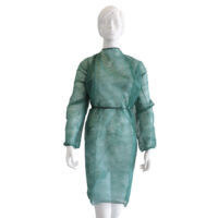 Soft Care Εξεταστική Μπλούζα Non Woven – Σκούρο Πράσινο (10τμχ)