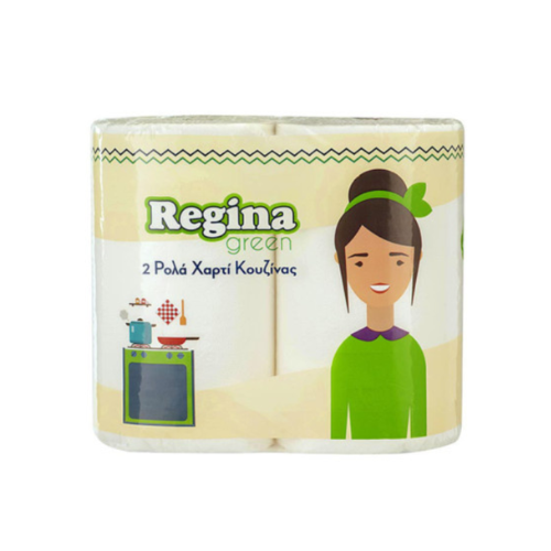 Regina Green Double Ρολό Κουζίνας 2 Φύλλων (370gr)