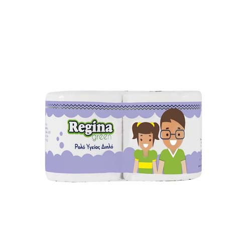 Regina Green Double Ρολό Υγείας 2 Φύλλων (67gr)