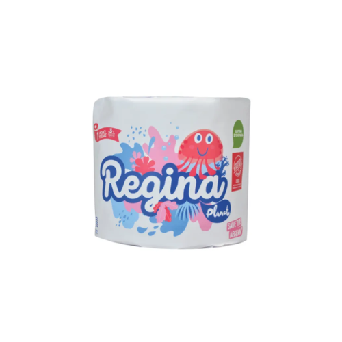 Regina Planet Ρολό Υγείας Mονό 3 Φύλλων (93gr)