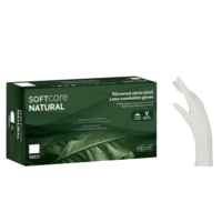 Soft Care Natural Εξεταστικά Γάντια Με Πούδρα – Λευκό