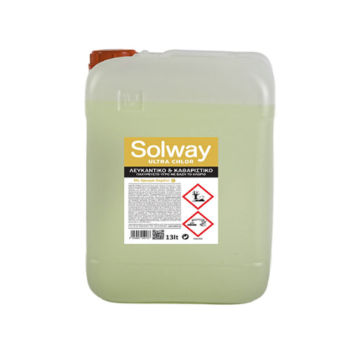 Solway Ultra Chlor Παχύρρευστο Καθαριστικό με Χλώριο – Λεμόνι (13L)