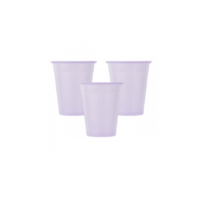 Soft Care Οδοντιατρικά Πλαστικά Ποτηράκια – Μωβ