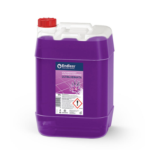 Endless Ultra Καθαριστικό Δαπέδων & Επιφανειών - Λεβάντα (13L)