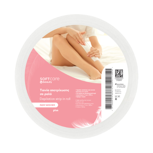 Soft Care Ρολό Αποτρίχωσης Non Woven Plus (7cmx100m)
