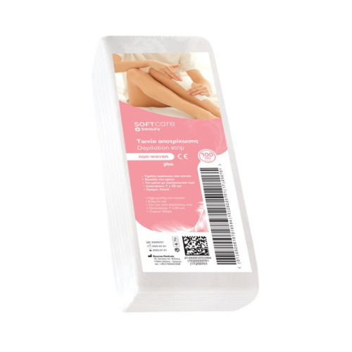 Soft Care Ταινίες Αποτρίχωσης Non Woven Plus (7×20 cm)