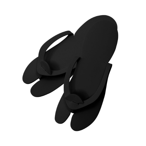 Soft Care Σαγιονάρες Πεντικιούρ EVA – Μαύρες (12 ζεύγη)